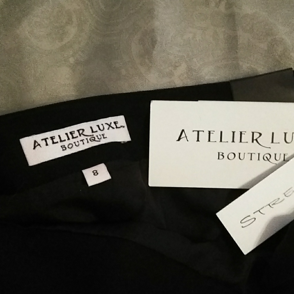 Atelier Luxe Black fancy Skirt